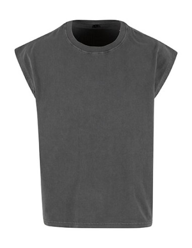 BUI-BY436-Vintage Cropped Heavy Sleeveless Tee